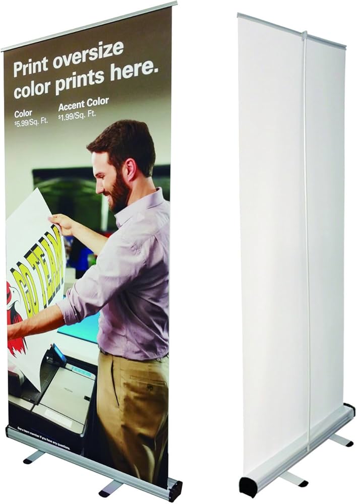 Retractable Banner - Single Side - 33.5"x78"