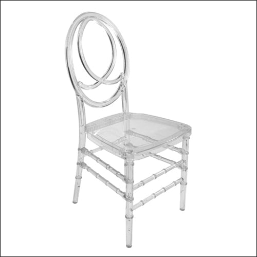 Crystal Collection Infinity Clear Chair