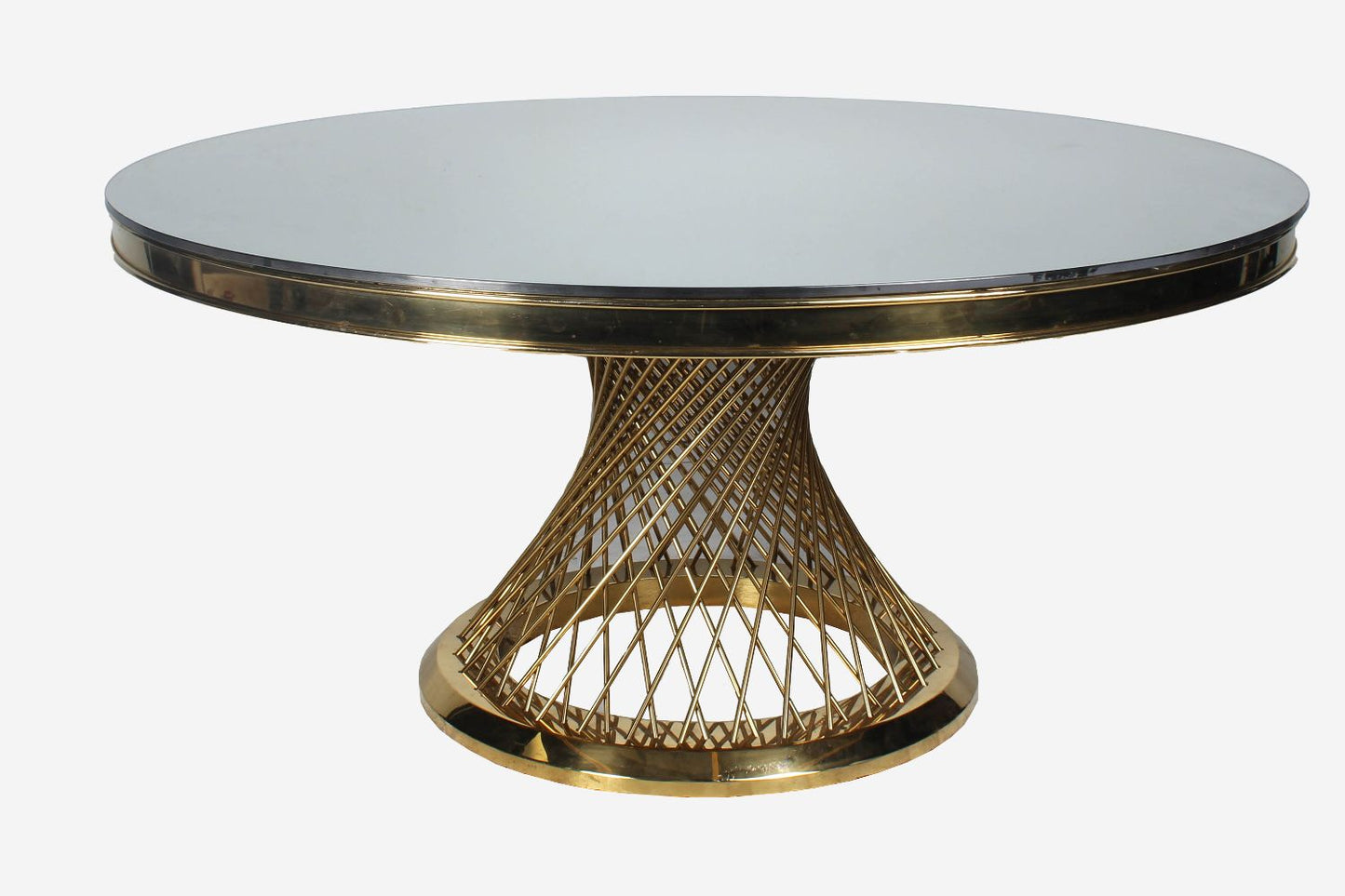 Twisted Stainless Gold Dinning Table