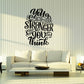 Custom Wall and Backdrop Stickers