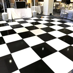 Checkered Dance Floor Wrap