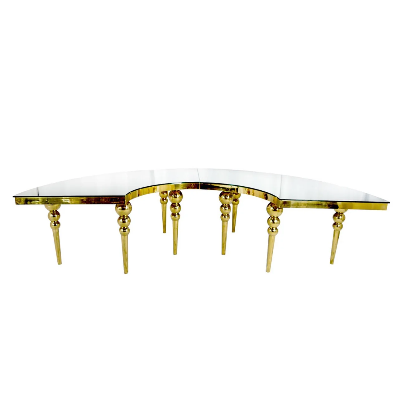 Half Moon Dining Table Rental