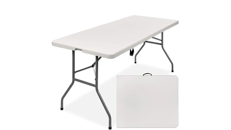 White Folding Table Rental