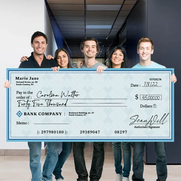 Large Checks - Giant Checks