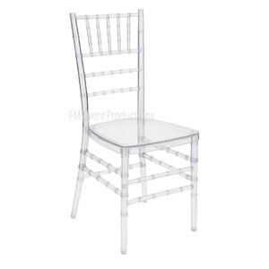 Ghost Chiavari Chair Rental